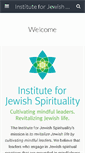 Mobile Screenshot of jewishspirituality.org